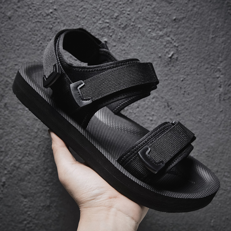 Men'S Shoes With Velcro - 넓은 발을 위한 조절 가능한 플랫