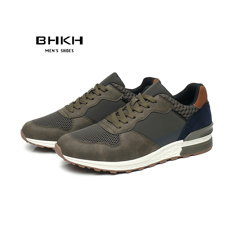 Men Shoes Zegna - KNBR 캐주얼 스니커즈 남성 트레이너 가죽