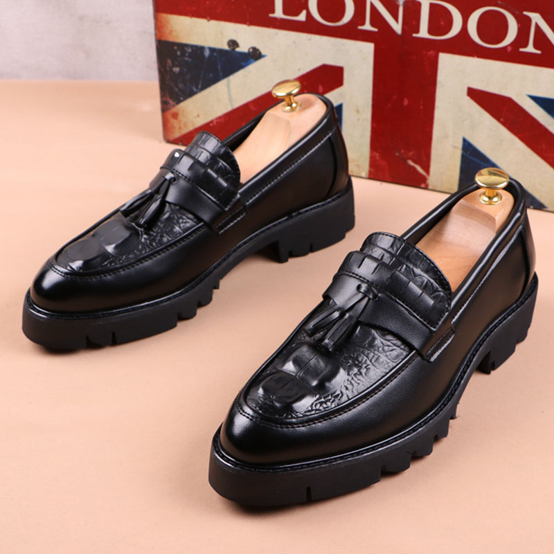 Men Shoes Prada - 한국 스타일 남성 캐주얼 비즈니스 웨딩