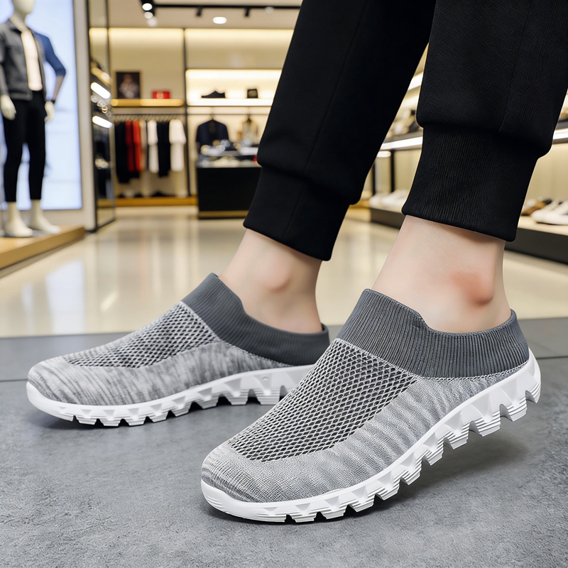Men'S Shoes Half Cut - 새로운 유행 캐주얼 로우컷 통기성 좋은