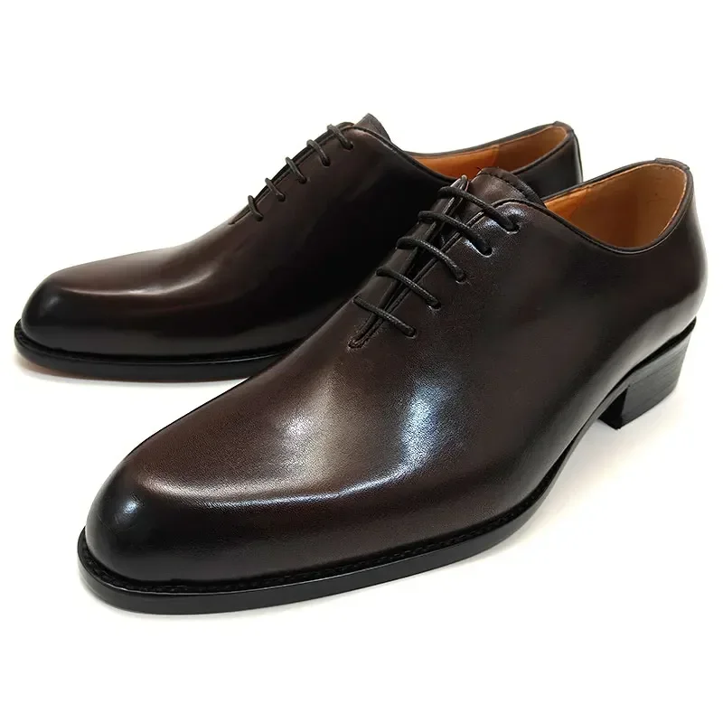 Men Shoes Prada - 새로운 남성 가죽 신발 수제 고품질