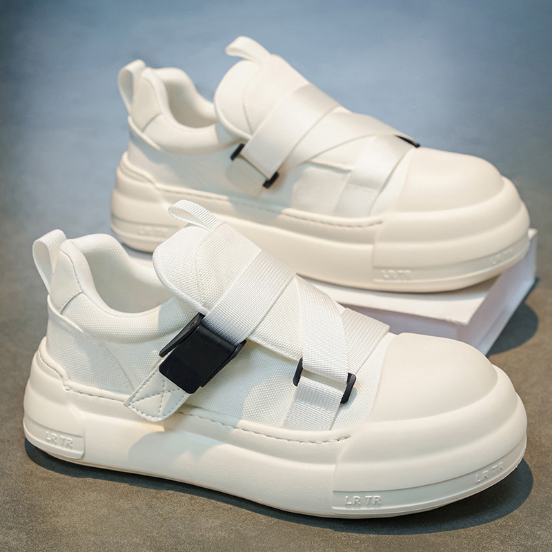 Men'S Shoes With Velcro - 남성 캐주얼 스포츠화 통기성 좋은 벨크로