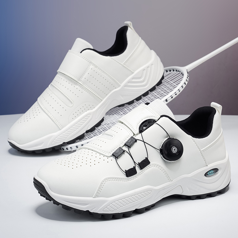 남성용 회전 버튼 벨크로 테니스화, 통기성, 충격 흡수 - Men'S Shoes With Velcro 리뷰 및 가격