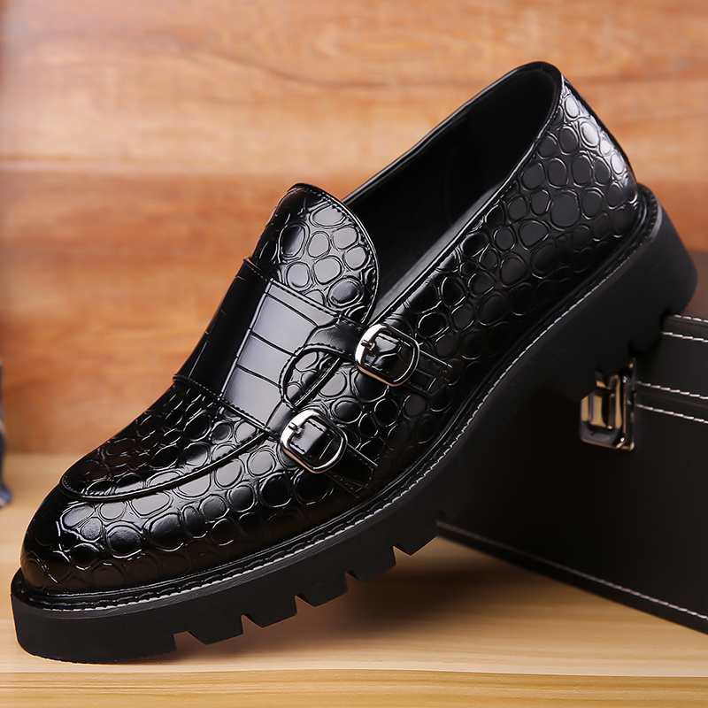 남성 슬립온 로퍼 트렌디 통기성 부드러운 밑창 비즈니스 - Men Shoes Boss 리뷰 및 가격
