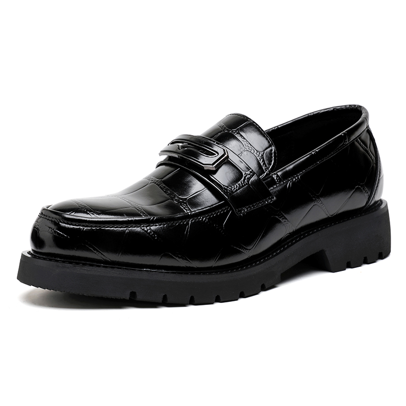 남성용 두꺼운 밑창 가죽 신발 미니멀리스트 디자인 스타 - Men Shoes Prada 리뷰 및 가격