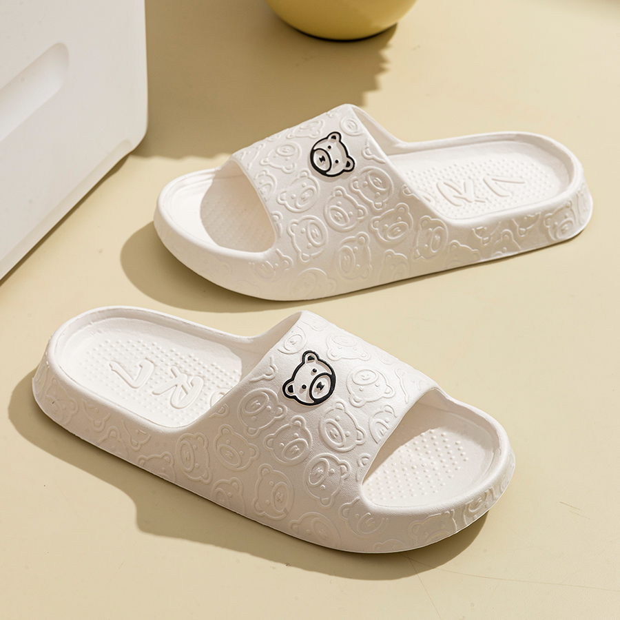귀여운 곰 여성 슬리퍼 여름 실내 부드러운 만화 샌들  - Men'S Shoes Slip On 리뷰 및 가격