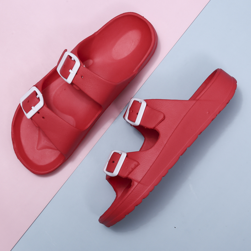 가벼운 조절 가능한 EVA 샌들, 커플용 이중 스트랩, - Men'S Shoes Slip On 리뷰 및 가격