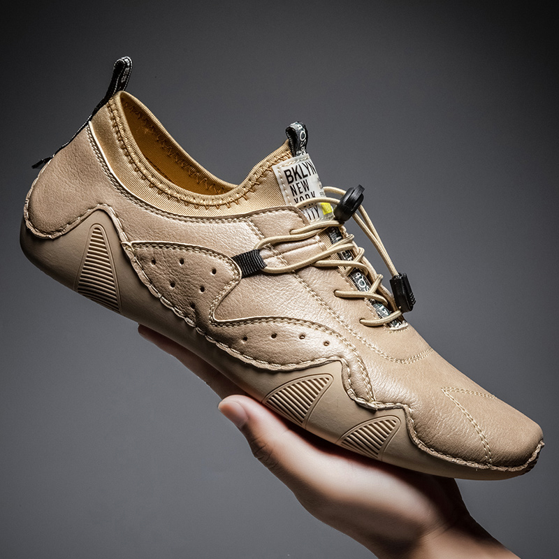 남성 운전 신발을위한 가죽 캐주얼 스니커즈 방수 남성  - Men Shoes Zegna 리뷰 및 가격