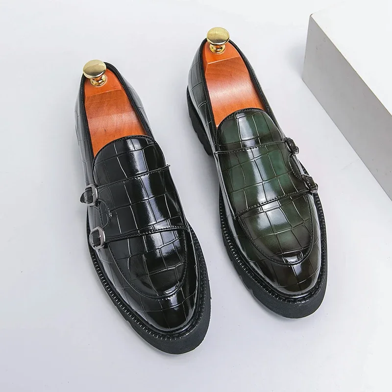 스트리트 패션 남성 로퍼 두꺼운 밑창 빅토 슈즈 트렌드 - Men Shoes Prada 리뷰 및 가격