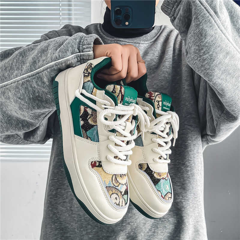 플랫폼 키높이 남성 스케이터 신발 우븐 러닝화 남성 스 - Men'S Shoes To Increase Height 리뷰 및 가격