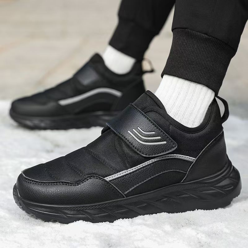 남성용 겨울 신상 대형 벨크로 앵클 스노우 부츠 유니섹 - Men'S Shoes With Velcro 리뷰 및 가격