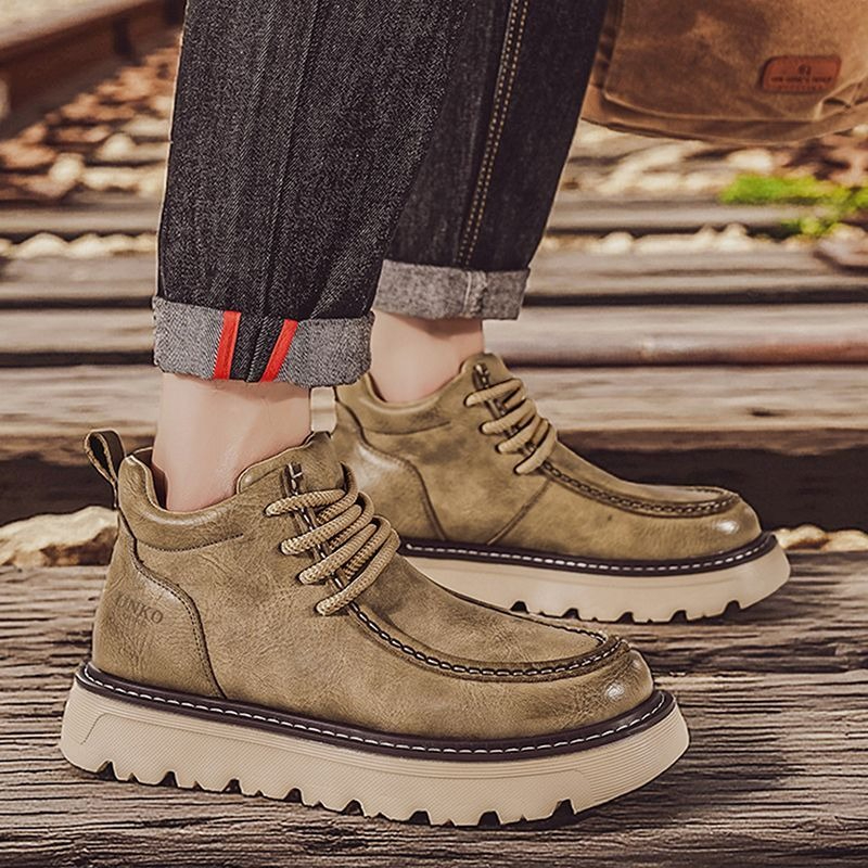 남성 겨울 첼시 부츠 영국 스타일 플랫폼 높이 증가 따 - Men'S Shoes To Increase Height 리뷰 및 가격