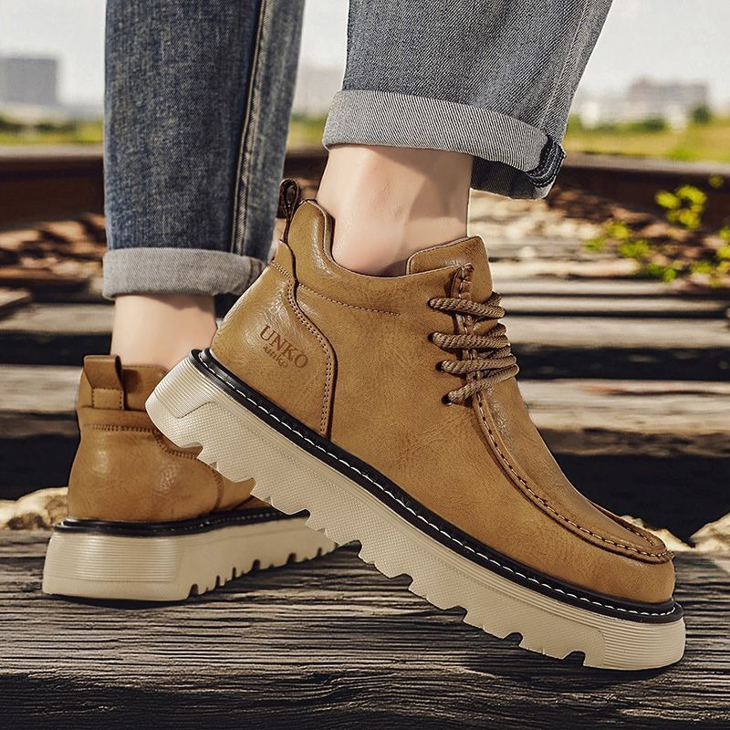 남성 겨울 첼시 부츠 영국 스타일 플랫폼 높이 증가 따 - Men'S Shoes To Increase Height 리뷰 및 가격