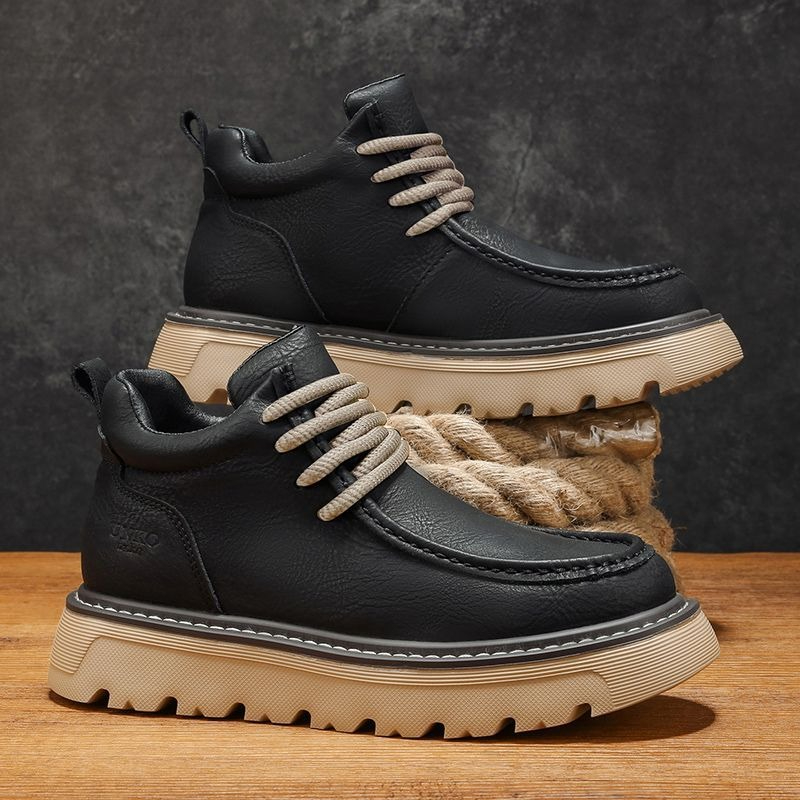 남성 겨울 첼시 부츠 영국 스타일 플랫폼 높이 증가 따 - Men'S Shoes To Increase Height 리뷰 및 가격