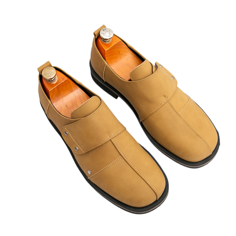 남성 비즈니스 스타일 출퇴근 파티 신랑 예복 구두 캐주 - Men'S Shoes With Velcro 리뷰 및 가격