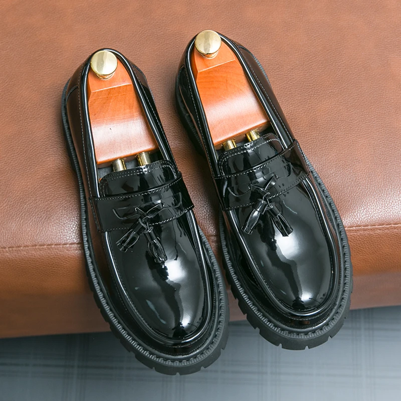 패션 Tasseled Loafers 남성 캐주얼 신발  - Men Shoes Prada 리뷰 및 가격