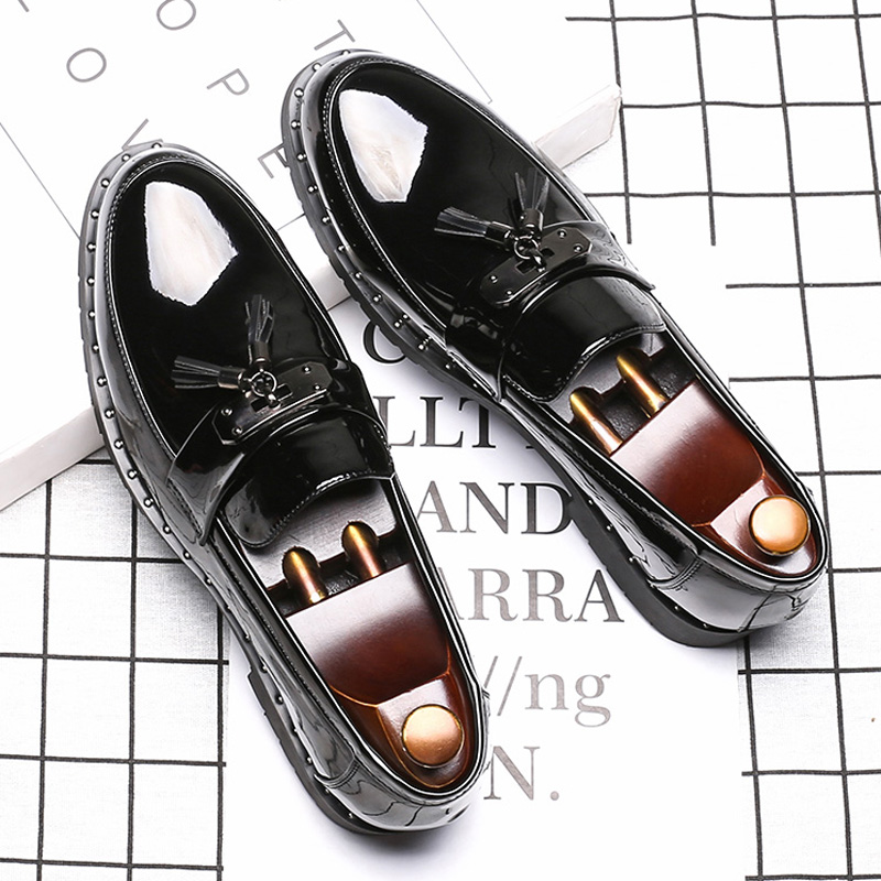 이탈리아 럭셔리 브랜드 로퍼 남성 신발 술 남성 디자이 - Men Shoes Prada 리뷰 및 가격