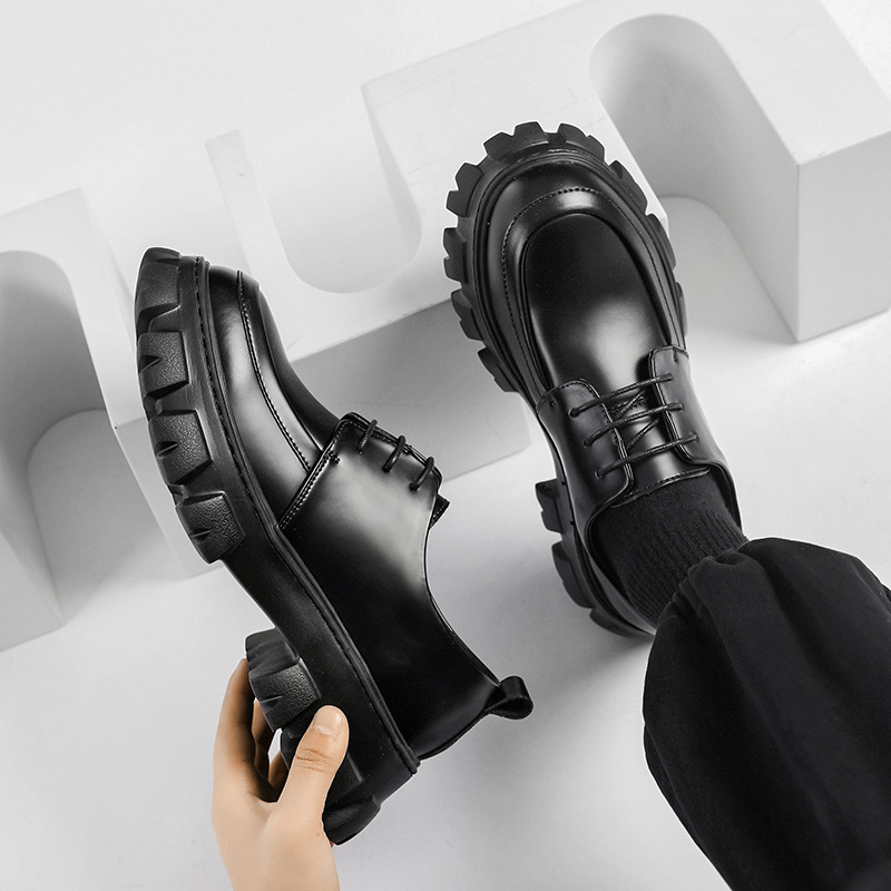 남성 가죽 신발 남성 2023 새로운 Chunky 플랫 - Men Shoes Prada 리뷰 및 가격