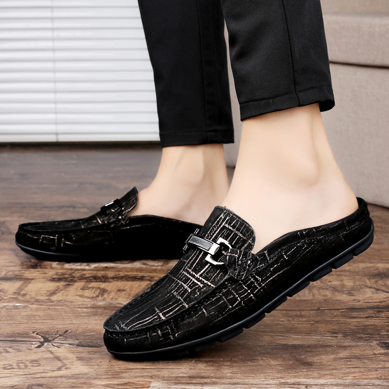 남성용 캐주얼 하프 슬리퍼, 뮬러 슈즈, 봄여름용 로우 - Men'S Shoes Half Cut 리뷰 및 가격