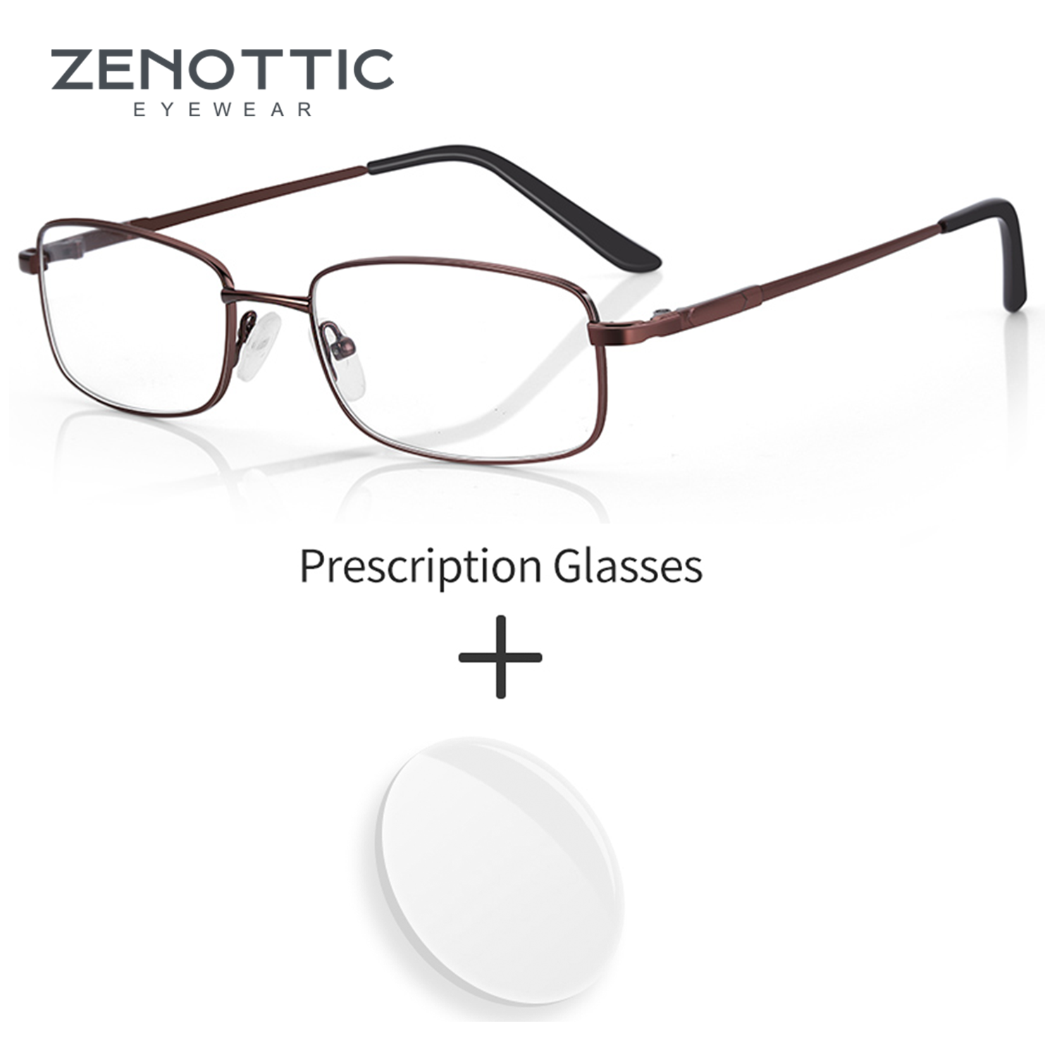 ZENOTTIC 2025 메탈 처방 안경 사각형 프로그 - Men Shoes Zegna 리뷰 및 가격