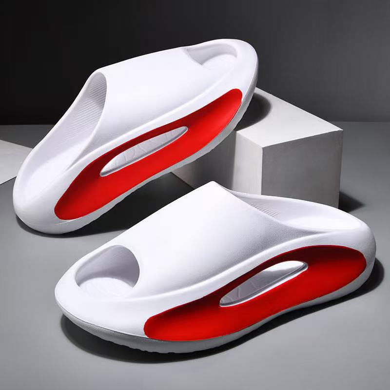 유니섹스 커플 오픈토 슬라이드 슬리퍼 실내용 욕실용 샤 - Men'S Shoes Slip On 리뷰 및 가격